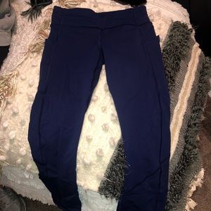 Royal blue lululemon leggings